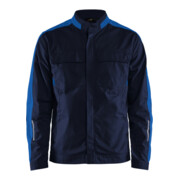 BLAKLAEDER Giacca corta Abbigliamento stretch industriale, blu marino/blu pervinca, Tg. Unisex: M