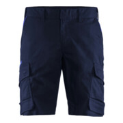 Blakläder Industrie Stretch Shorts, marineblauw / korenblauw, maat 50