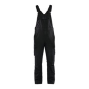 BLAKLÄDER Latzhose Industrie Stretch, schwarz / dunkelgrau, Konfektionsgröße DE: 26