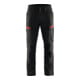 BLAKLAEDER Pantalone per assistenza Service Plus, nero/rosso, Tg. DE: 102-1