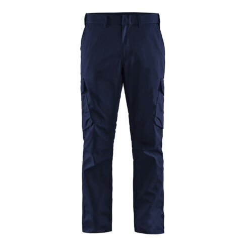 BLAKLAEDER Pantaloni Abbigliamento stretch industriale, blu marino/blu pervinca, tg.25