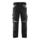 BLAKLAEDER Pantaloni Artigiano, nero/grigio, tg.50-1