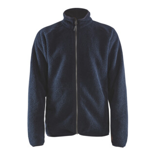 Blakläder Pile-Jacke, dunkel marineblau, Unisex-Größe: M