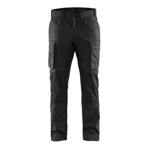 Blakläder Service Bundhose, dunkelgrau / schwarz, Konfektionsgröße 48 Grammatur 166