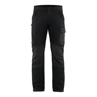 Blakläder Service Bundhose, schwarz / dunkelgrau, Konfektionsgröße 26