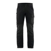 Blakläder Service Bundhose, schwarz / dunkelgrau, Konfektionsgröße 50