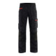 BLAKLÄDER Service dames werkbroek Service Plus, zwart/rood, confectiemaat DE: 40-1