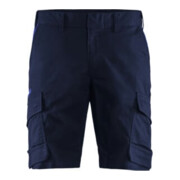 Blakläder Shorts Industrie Stretch, marineblauw / korenblauw, maat 58