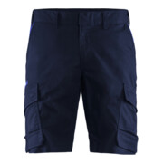 Blakläder Shorts Industrie Stretch, marineblauw / korenblauw, maat 60
