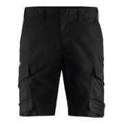 BLAKLÄDER Shorts Industrie Stretch, schwarz / dunkelgrau, Konfektionsgröße DE: 52