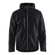 Blakläder Softshell Jacke, schwarz / silber, Unisex-Größe: L
