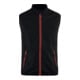 BLAKLÄDER Softshell-vest Service Plus, zwart / rood, Uniseks-maat: XL-1