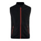 Blakläder Softshell Weste Service Plus, schwarz / rot, Unisex-Größe: XL-1