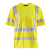 BLAKLAEDER T-shirt alta visibilità, giallo, Tg. Unisex: 2XL