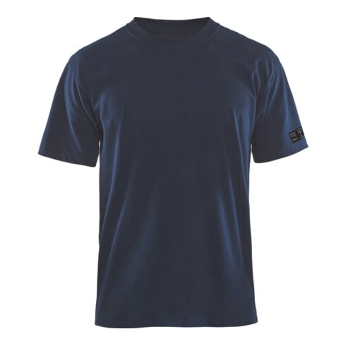 BLAKLAEDER T-shirt ignifuga, blu marino, Tg. Unisex: 2XL