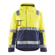 BLAKLÄDER Veiligheidswinterjack, geel / marineblauw, Uniseks-maat: 3XL