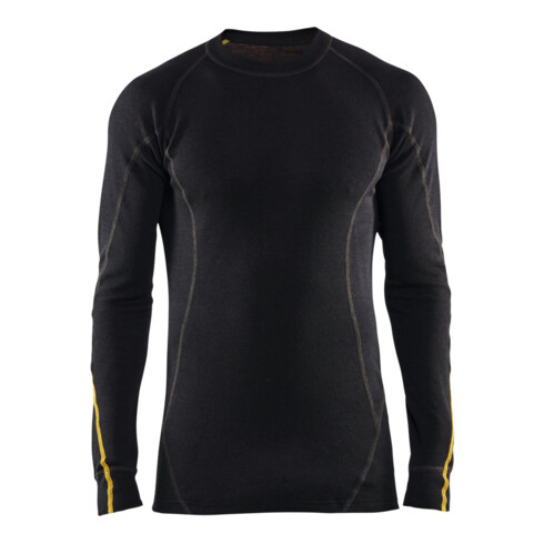 BLAKLÄDER Vlamwerend onderhemd, zwart, Uniseks-maat: XL