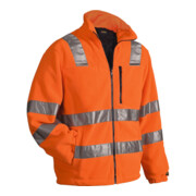 Blakläder Warnschutz-Fleecejacke, orange, Unisex-Größe: L