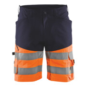 Blakläder Warnschutz-Shorts, orange / marineblau, Konfektionsgröße DE: 48