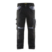BLAKLÄDER Werkbroek handwerk, zwart / grijs, Confectiemaat DE: 50