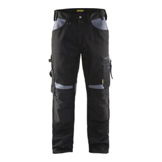 BLAKLÄDER Werkbroek handwerk, zwart / grijs, Confectiemaat DE: 54