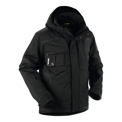 Blakläder Winterjacke, schwarz, Unisex-Größe: M
