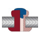 Blindniet ALFO® Nietschaft dxl 3,0x8,0mm Alu/Stahl 500 St. VVG
