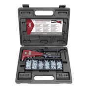 Blindniet-Sortiment OPTO Alu/Stahl Flachkopf mit Handzange BZ 2 VVG-1