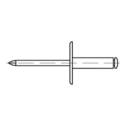 Blindniete Stahl verzinkt Flachkopf K 16 4,8 x 19,9 S-1