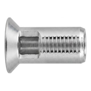 ART 88424 Blindnietmutter Senkkopf, Edelstahl A2, rund, offen