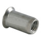 Blindnietmutter ASM Nietschaft dxl 11,0x18,5mm M8 Alu Senkkopf offen 500 St. VVG-1