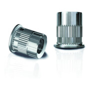 Blindnietmutter Nietschaft dxl 7x9,5mm M5 Stahl,verz.Flachkopf 500 St.GESIPA