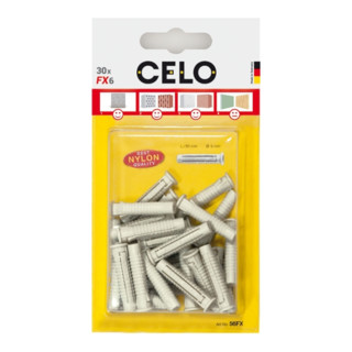 Cheville CELO pour blister FX 8