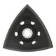 Bloc de ponçage Heller Starlock Blades en forme de triangle pour le ponçage, 95 mm-1