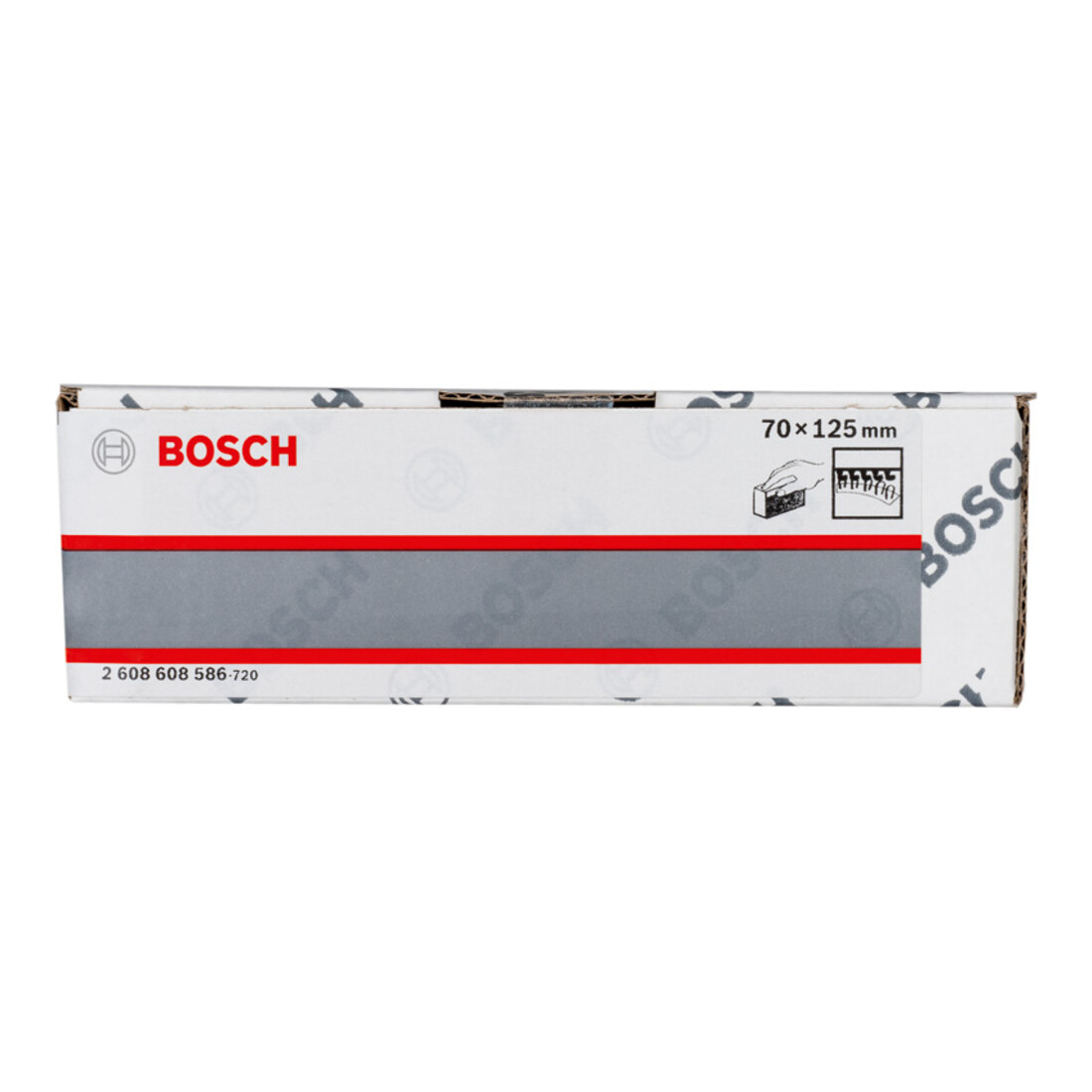Bloc de ponçage manuel Bosch double face 70 x 125 mm
