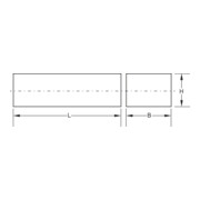 Bloc de protection 02 pour ponts élévateurs KS Tools 250 x 150 x 100 mm-5