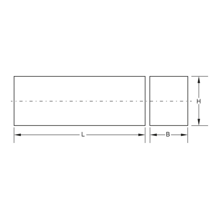 Bloc de protection 04 pour ponts élévateurs KS Tools 340 x 130 x 100 mm
