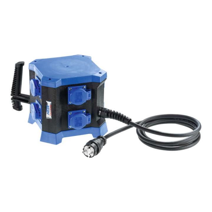 Bloc multiprise Hedi mobile pour F, B, PL, CZ, Type: 250