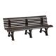 Blome Banc de jardin BORKUM 4 places Longueur 2000 mm-1