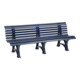 Blome Banc de jardin BORKUM 4 places Longueur 2000 mm-1