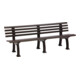 Blome Banc de jardin JUIST 4 places Longueur 2000 mm-1
