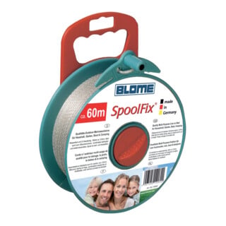 Blome Corde à linge Spoolfix 60 m de long