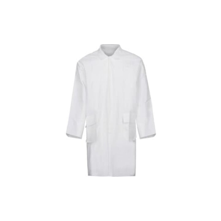 Blouses cat.III type PB6(B) EN13034 EN14126:2003 T.XL blanc Col 5boutons 2pochet