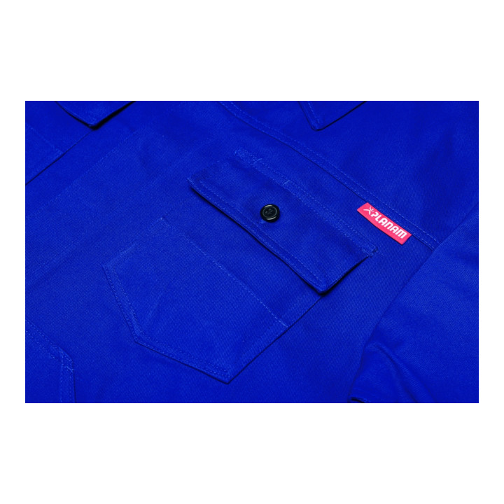 Blouson à ceinture BW 290 taille 52 bleu granuleux 100 % CO