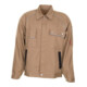 Veste taille planam toile 320 kaki/noir-1