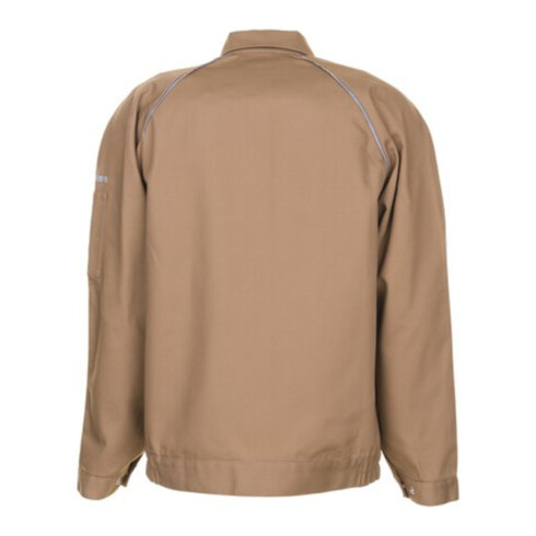 Veste taille planam toile 320 kaki/noir