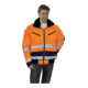 Gilet de signalisation de protection EN471/343 Kl.2 orange/bleu-1