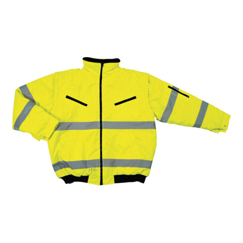 Asatex veste pilote d'avertissement jaune