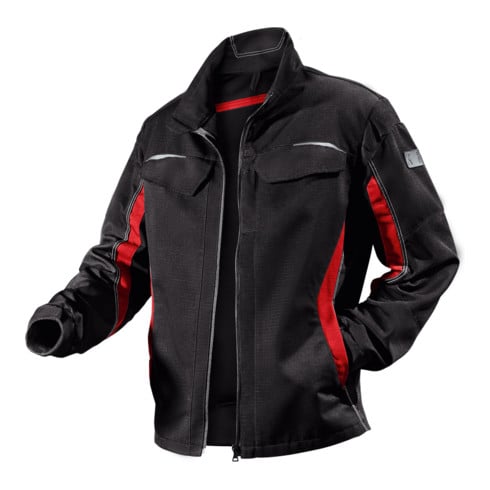 Blouson Kübler pulse beat 1324 noir/rouge