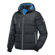 Blouson matelassé Uvex, noir / bleu, Taille unisexe : S